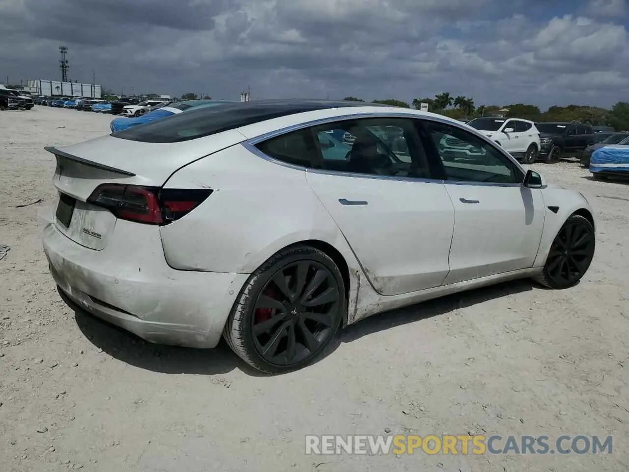 3 Фотография поврежденного автомобиля 5YJ3E1EC4LF800149 TESLA MODEL 3 2020