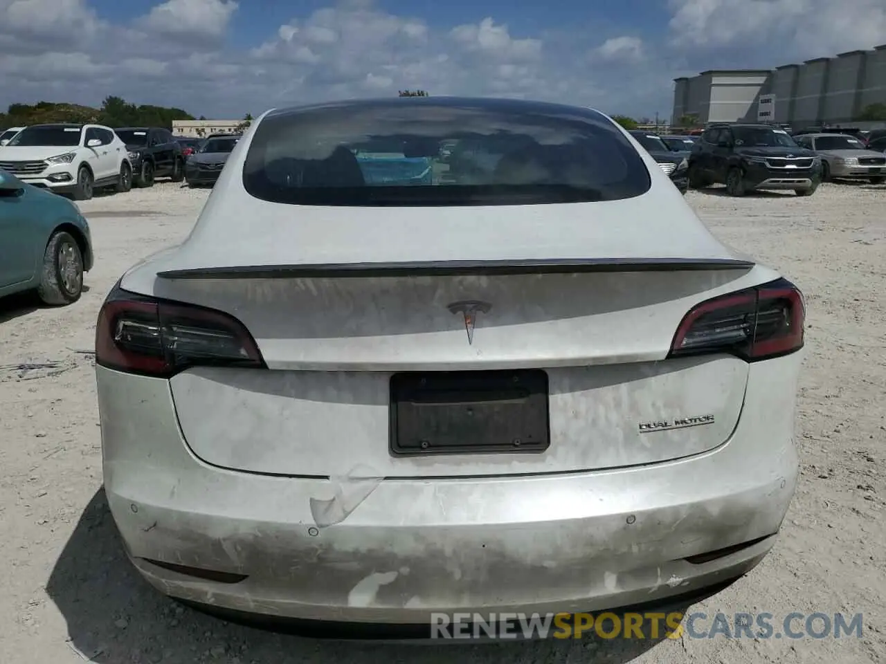 6 Фотография поврежденного автомобиля 5YJ3E1EC4LF800149 TESLA MODEL 3 2020