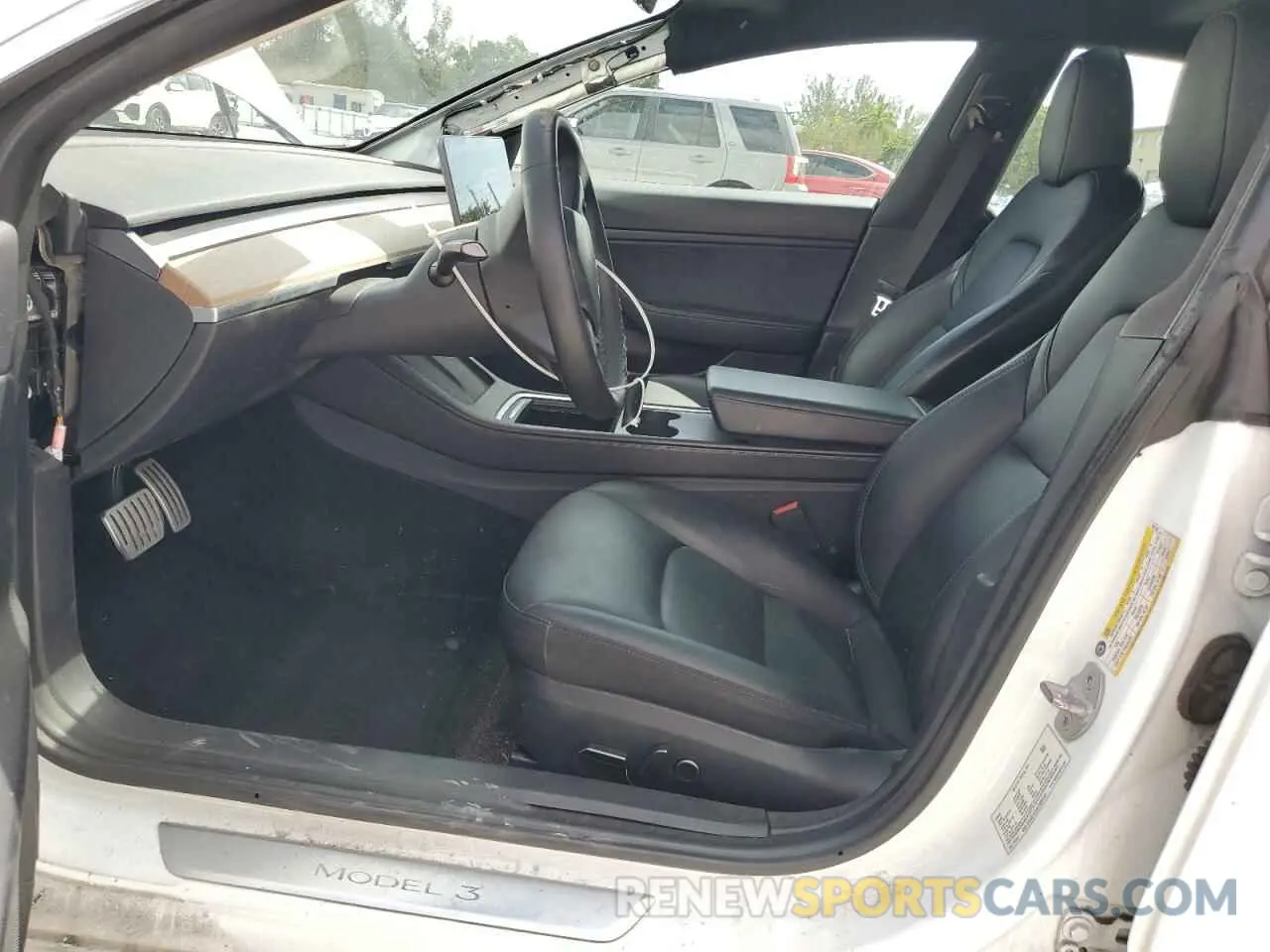 7 Фотография поврежденного автомобиля 5YJ3E1EC4LF800149 TESLA MODEL 3 2020