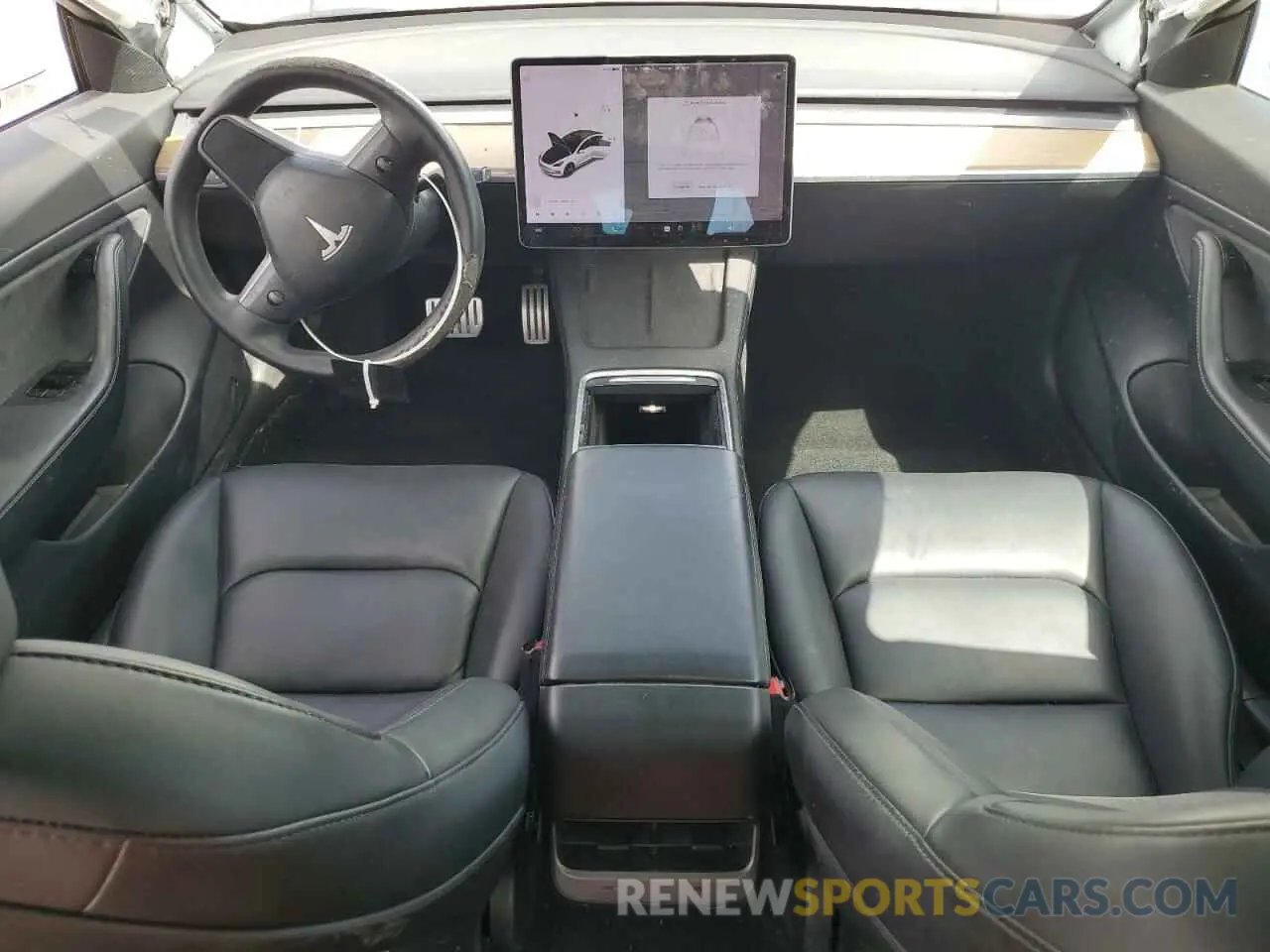 8 Фотография поврежденного автомобиля 5YJ3E1EC4LF800149 TESLA MODEL 3 2020
