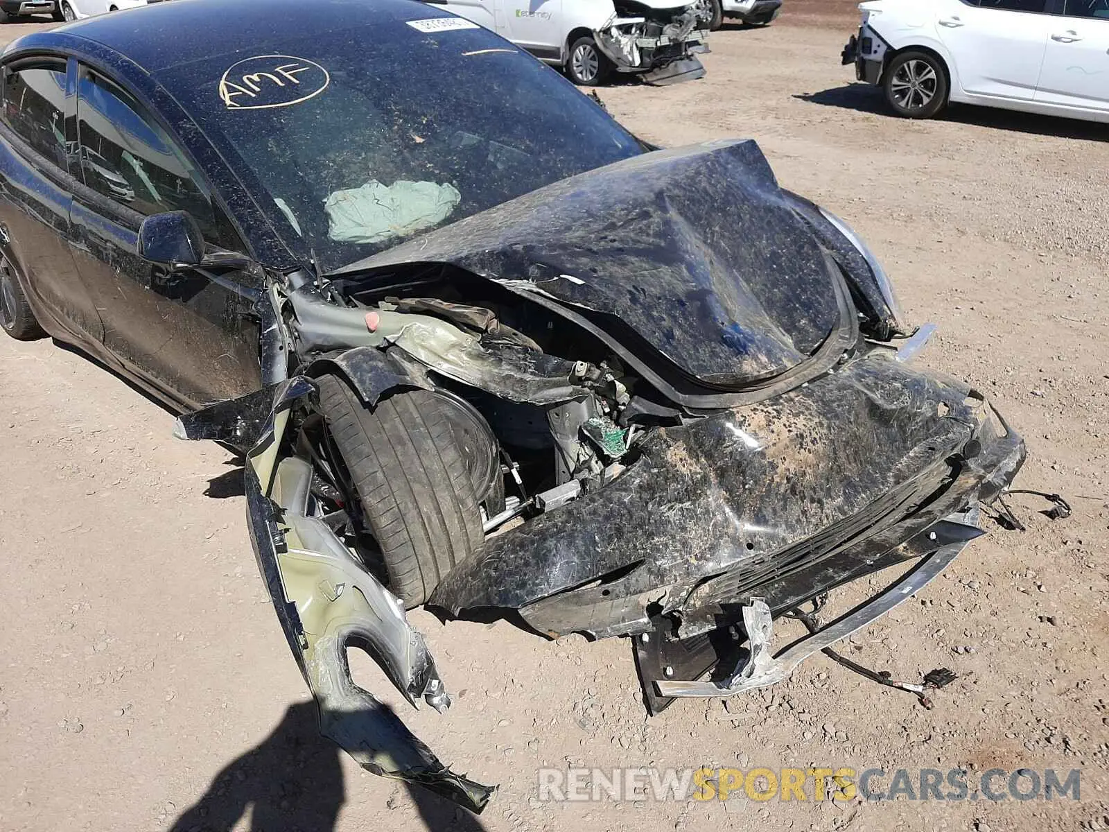 9 Photograph of a damaged car 5YJ3E1EC4LF804640 TESLA MODEL 3 2020