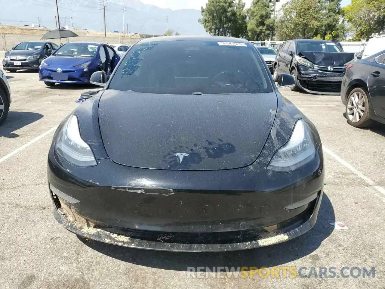 5 Фотография поврежденного автомобиля 5YJ3E1EC5LF640797 TESLA MODEL 3 2020