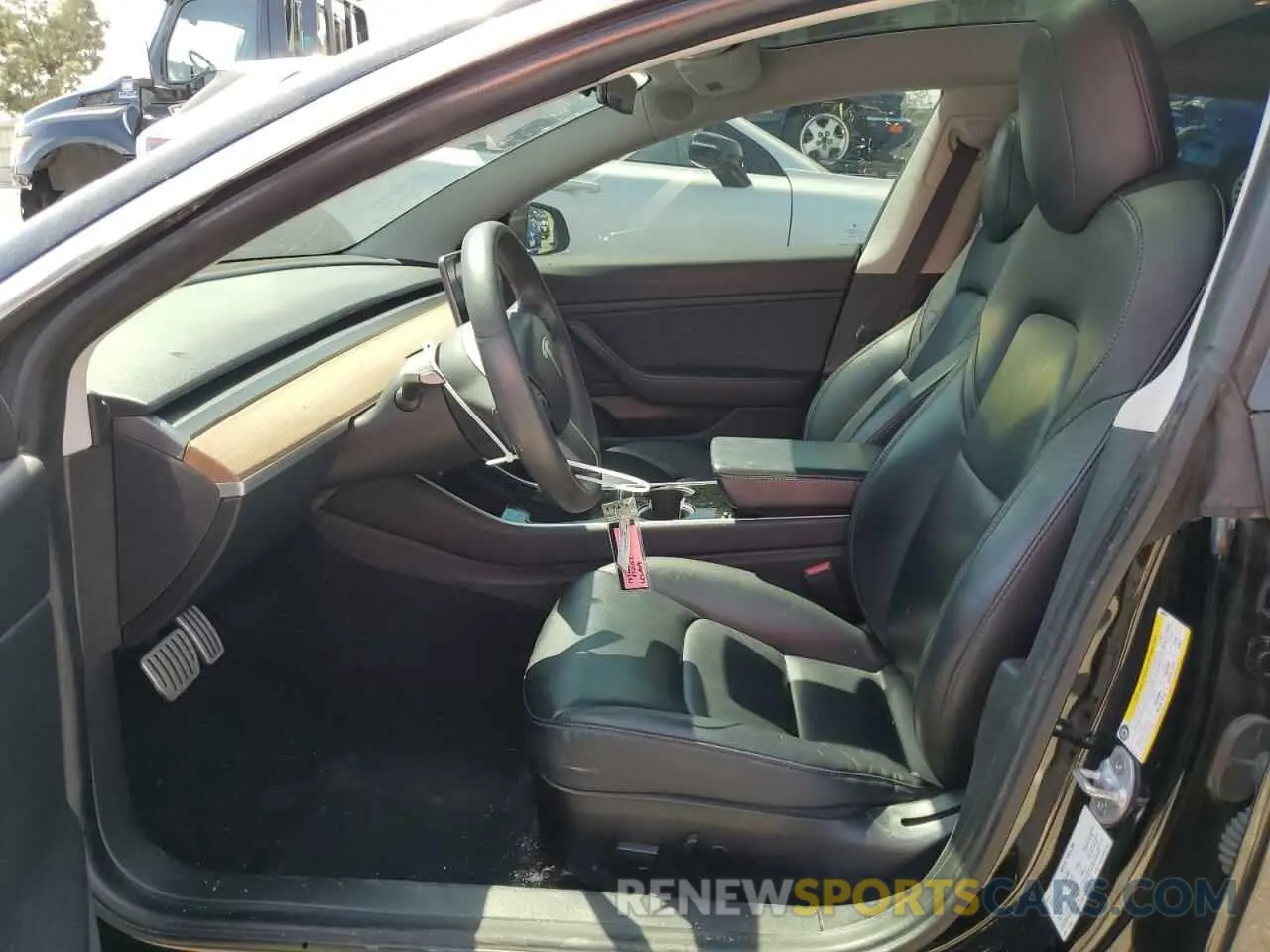 7 Фотография поврежденного автомобиля 5YJ3E1EC5LF640797 TESLA MODEL 3 2020