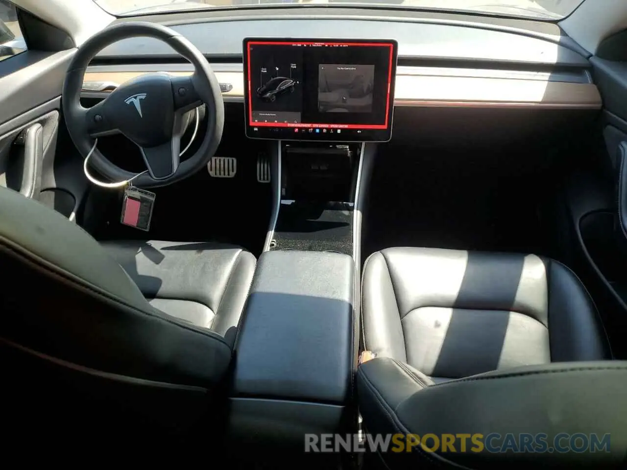 8 Фотография поврежденного автомобиля 5YJ3E1EC5LF640797 TESLA MODEL 3 2020