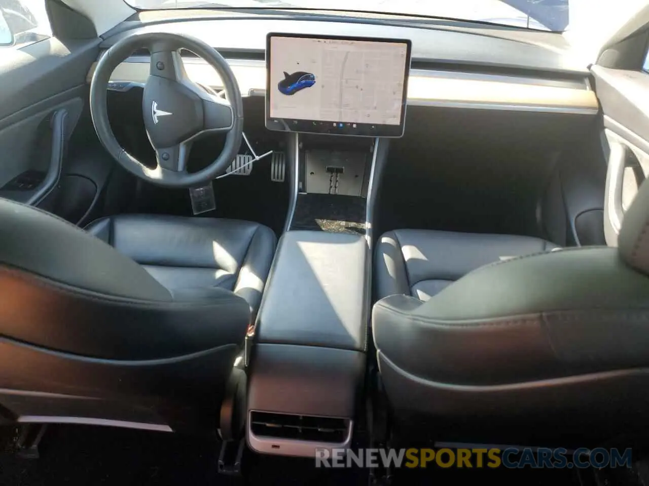 8 Photograph of a damaged car 5YJ3E1EC5LF647085 TESLA MODEL 3 2020