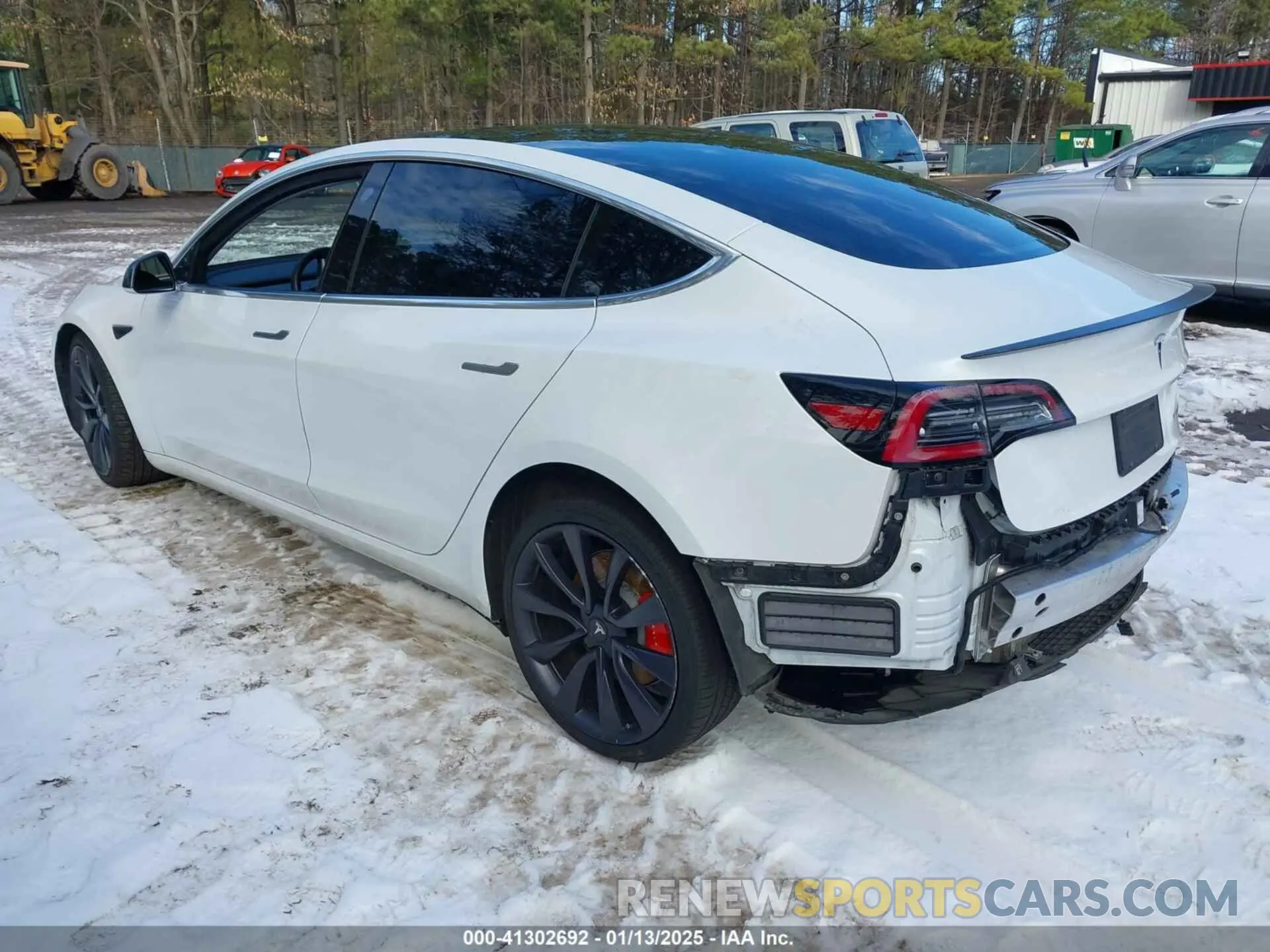 3 Фотография поврежденного автомобиля 5YJ3E1EC5LF791879 TESLA MODEL 3 2020
