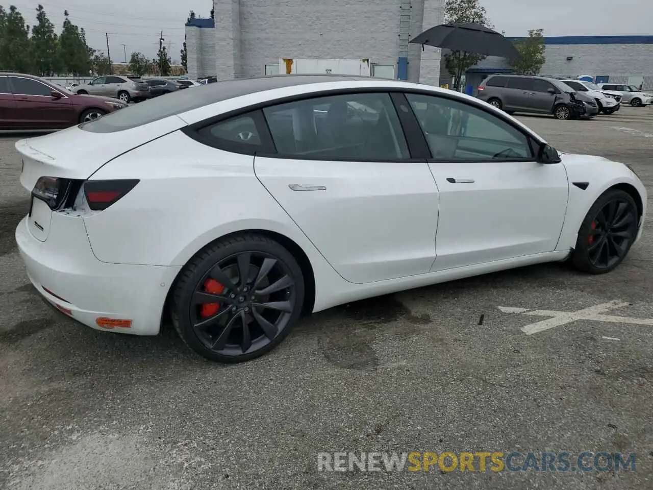 3 Фотография поврежденного автомобиля 5YJ3E1EC6LF624284 TESLA MODEL 3 2020