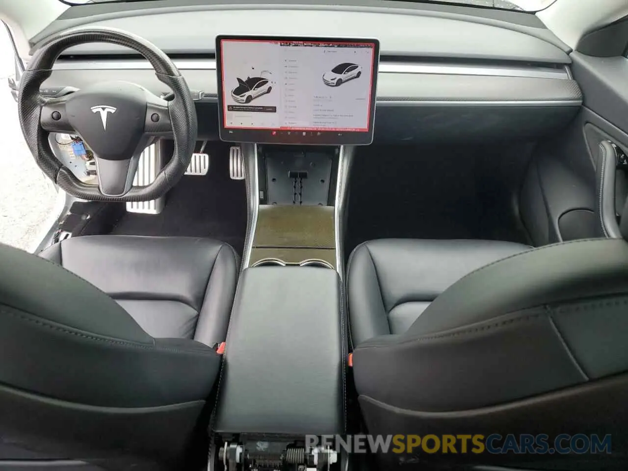 8 Фотография поврежденного автомобиля 5YJ3E1EC6LF624284 TESLA MODEL 3 2020