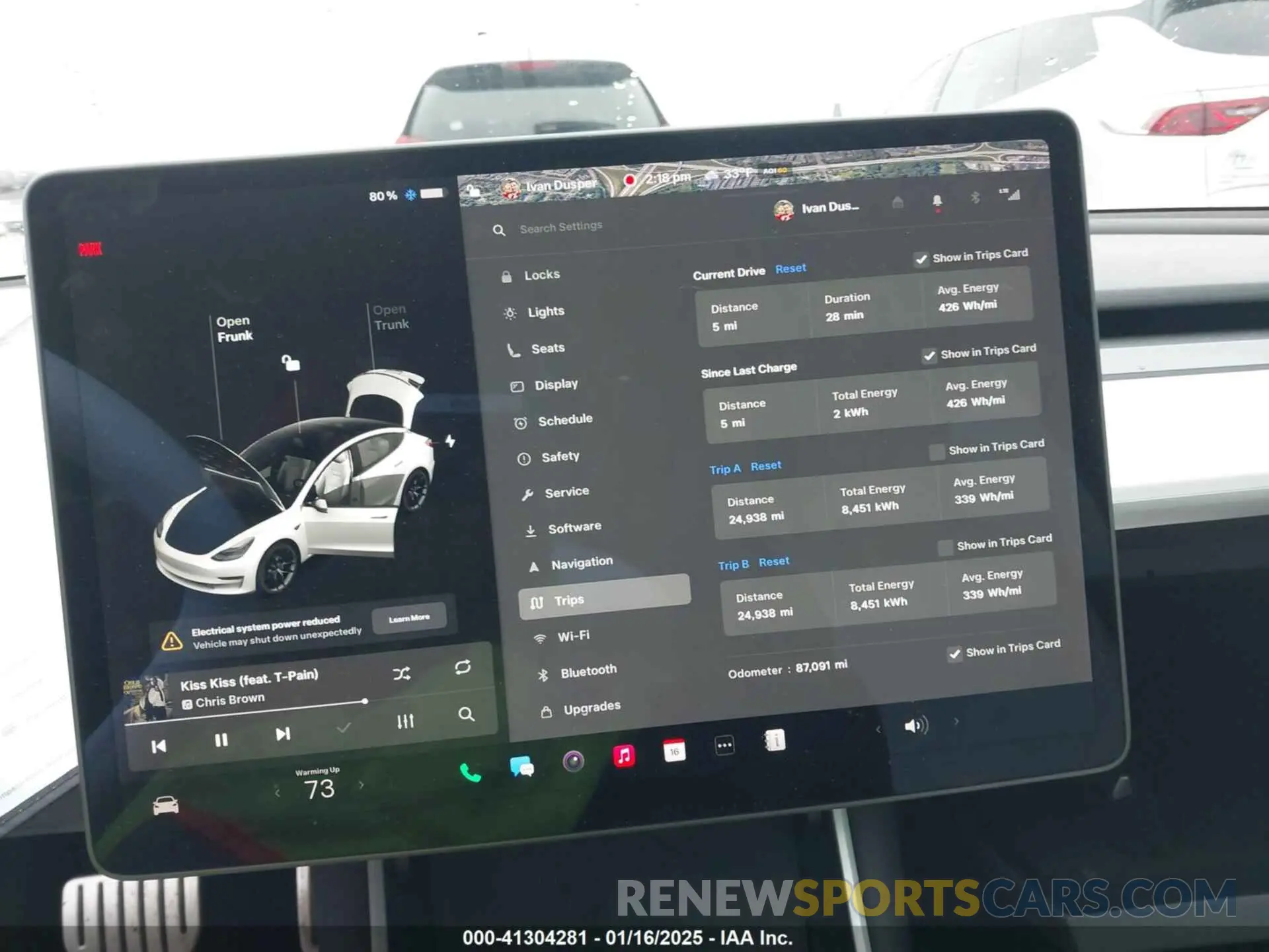 18 Photograph of a damaged car 5YJ3E1EC6LF624740 TESLA MODEL 3 2020