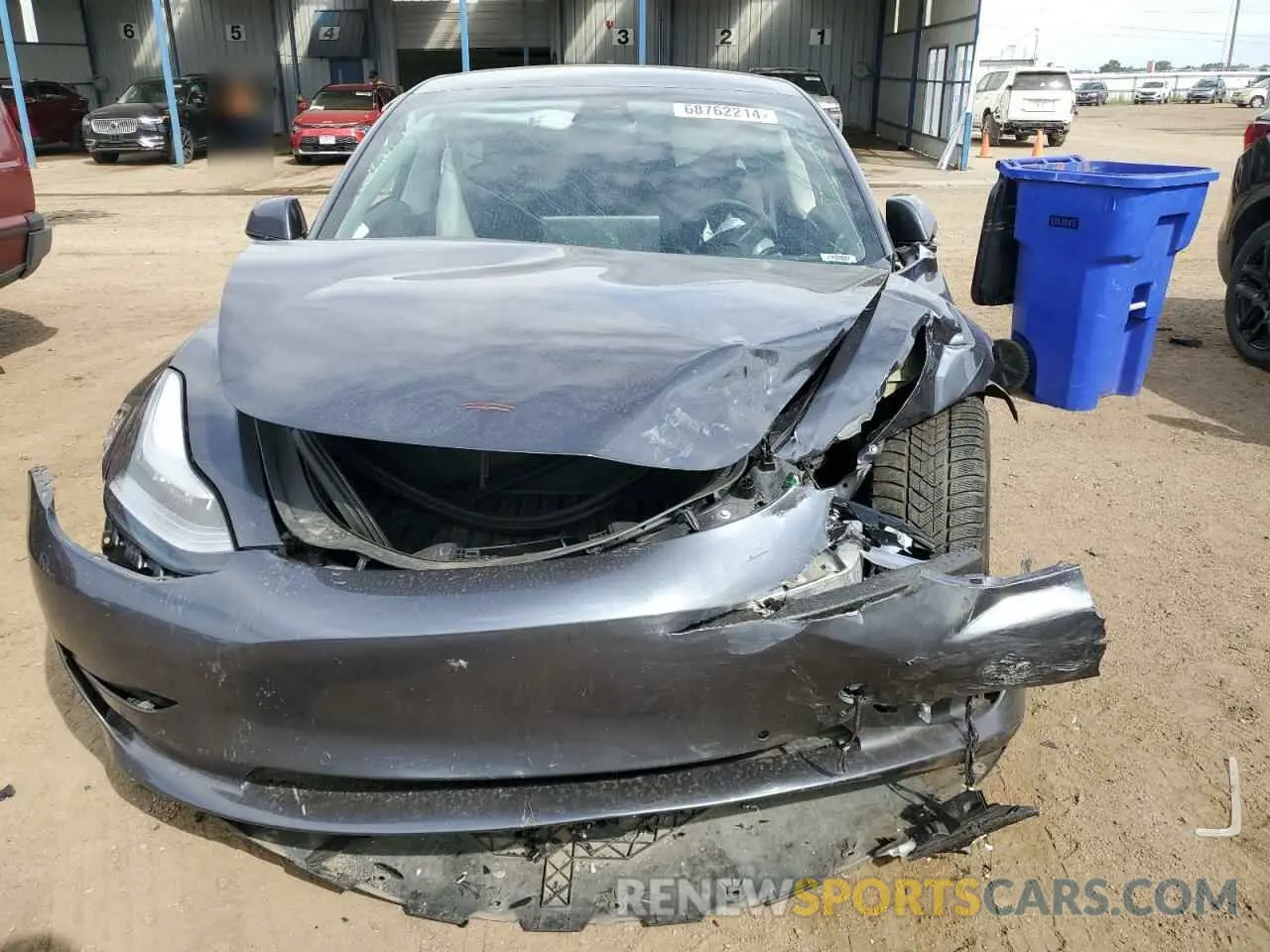5 Фотография поврежденного автомобиля 5YJ3E1EC6LF805384 TESLA MODEL 3 2020