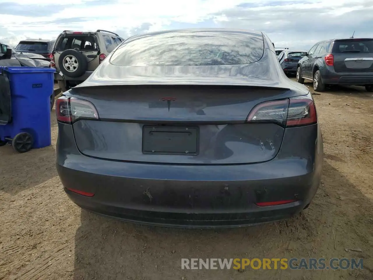 6 Фотография поврежденного автомобиля 5YJ3E1EC6LF805384 TESLA MODEL 3 2020