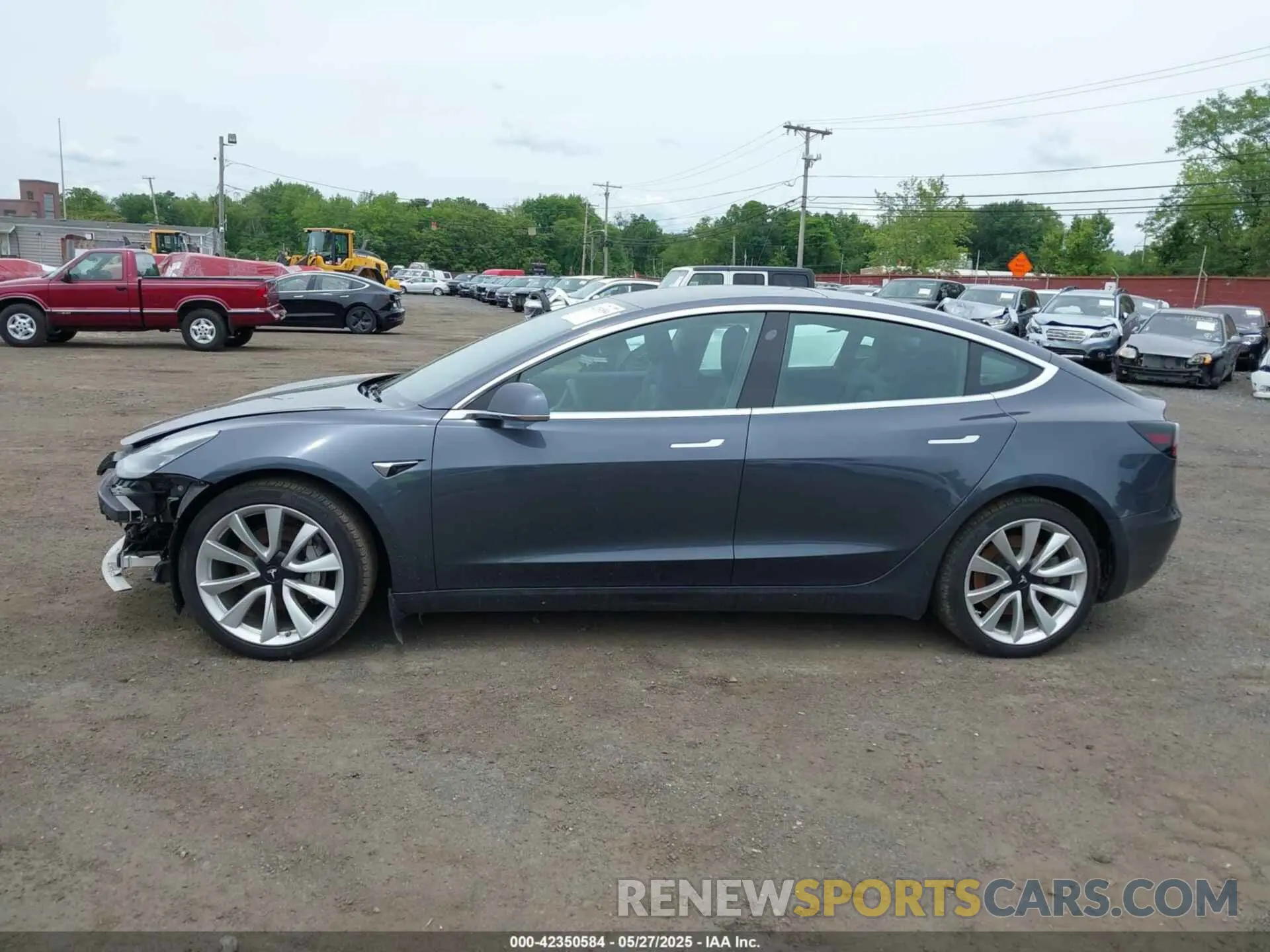 14 Фотография поврежденного автомобиля 5YJ3E1EC7LF586659 TESLA MODEL 3 2020