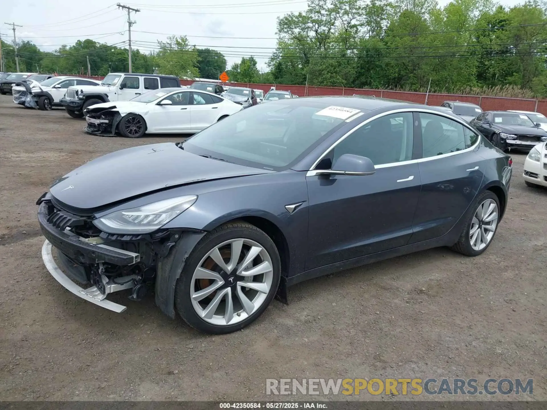 20 Фотография поврежденного автомобиля 5YJ3E1EC7LF586659 TESLA MODEL 3 2020