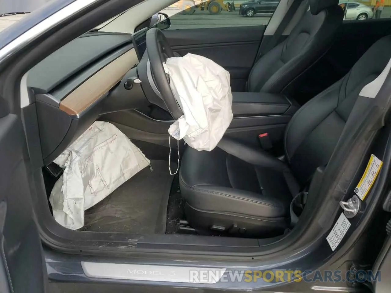 7 Photograph of a damaged car 5YJ3E1EC7LF627243 TESLA MODEL 3 2020