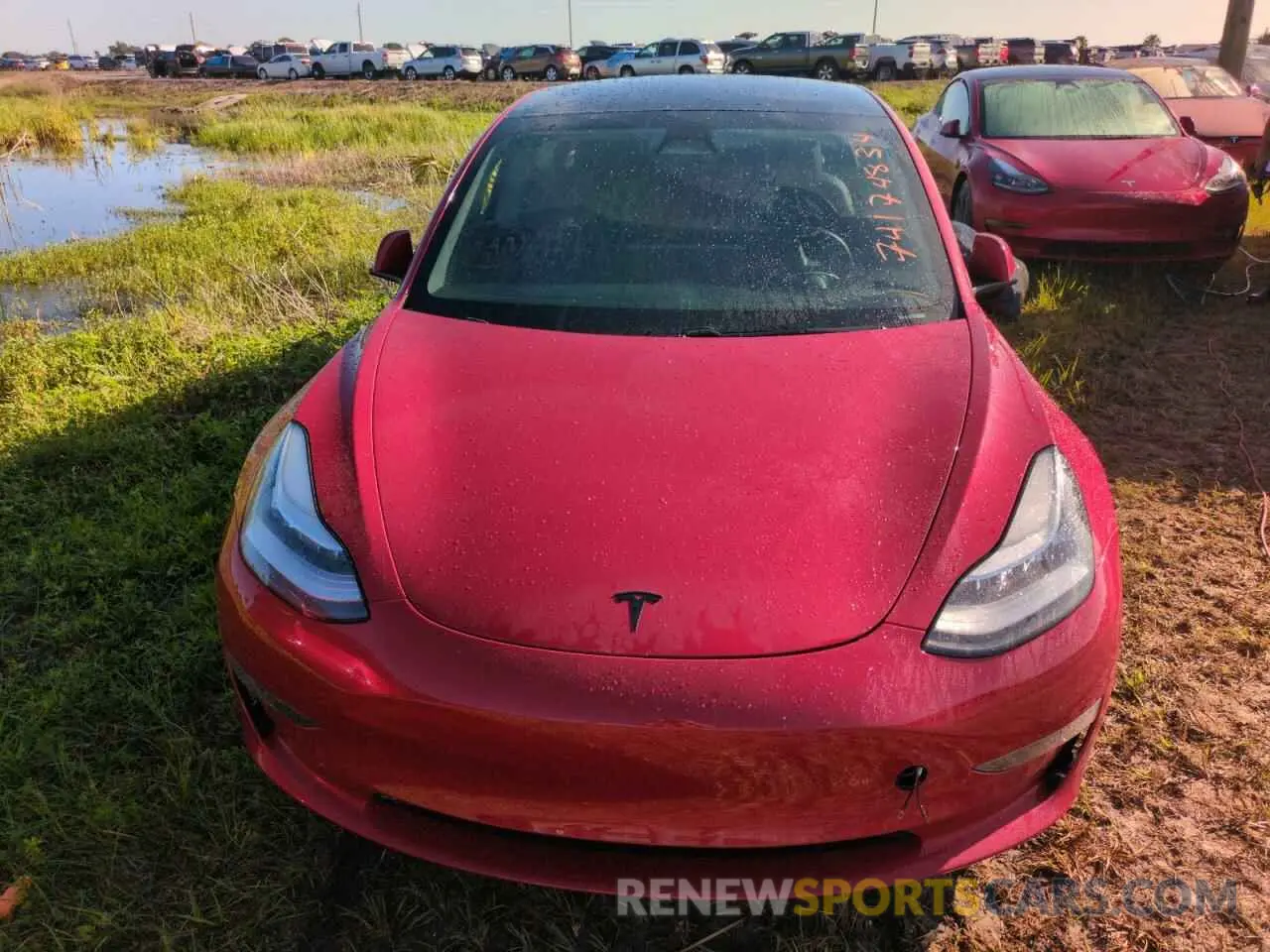 5 Photograph of a damaged car 5YJ3E1EC7LF669363 TESLA MODEL 3 2020