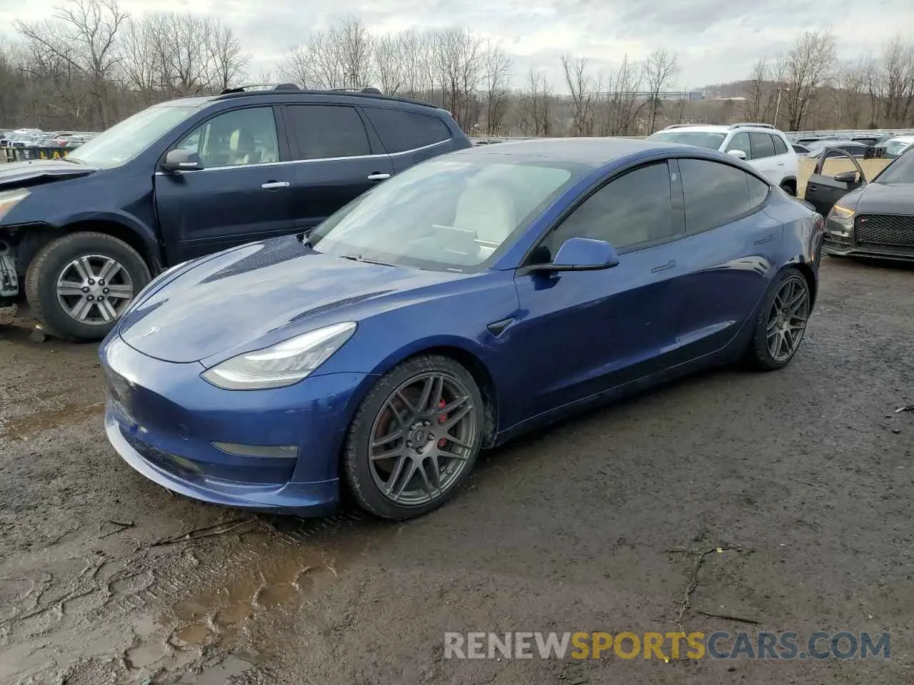 1 Фотография поврежденного автомобиля 5YJ3E1EC7LF669668 TESLA MODEL 3 2020