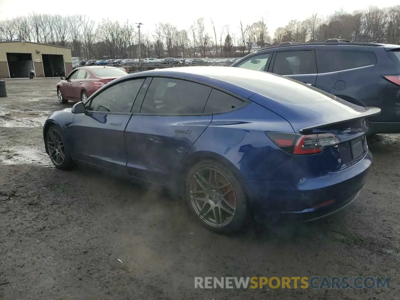 2 Фотография поврежденного автомобиля 5YJ3E1EC7LF669668 TESLA MODEL 3 2020