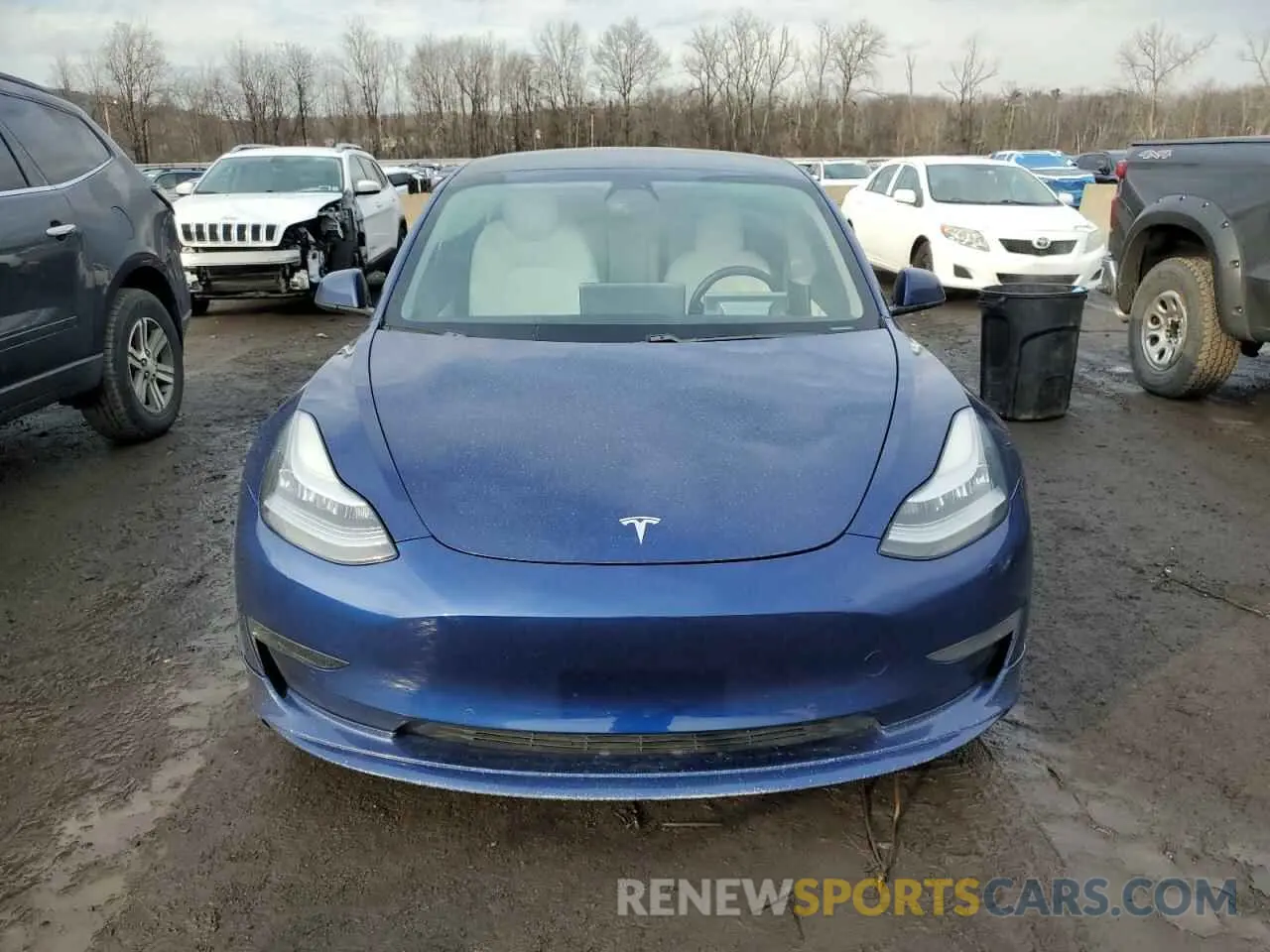5 Фотография поврежденного автомобиля 5YJ3E1EC7LF669668 TESLA MODEL 3 2020