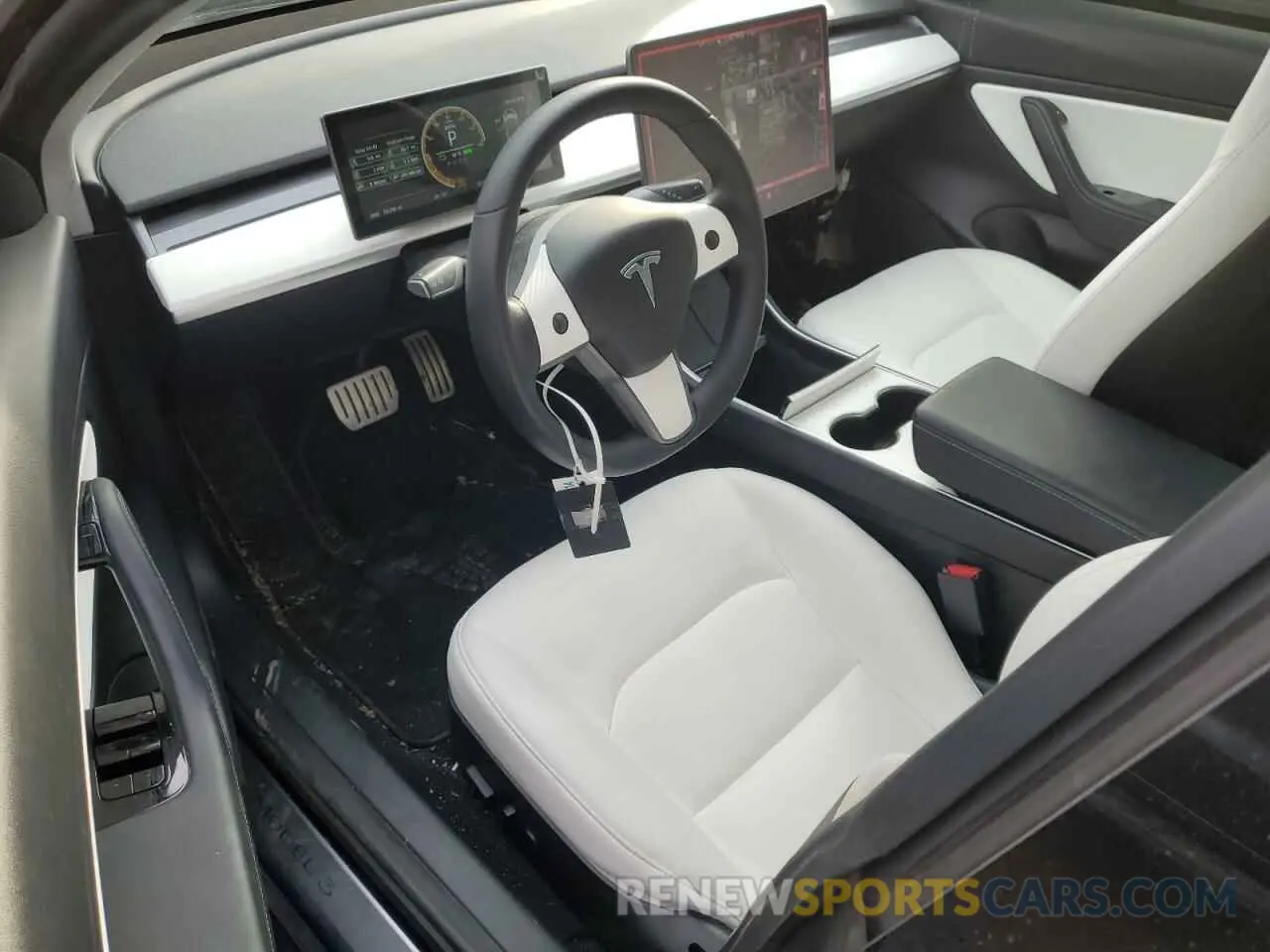 8 Фотография поврежденного автомобиля 5YJ3E1EC7LF669668 TESLA MODEL 3 2020