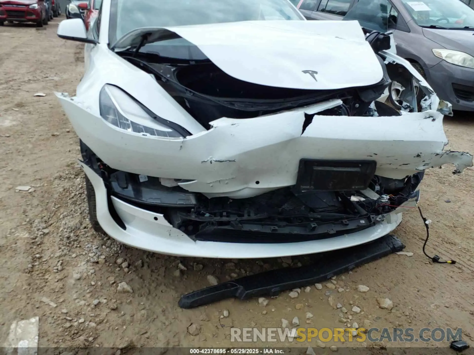 6 Фотография поврежденного автомобиля 5YJ3E1EC7LF714303 TESLA MODEL 3 2020