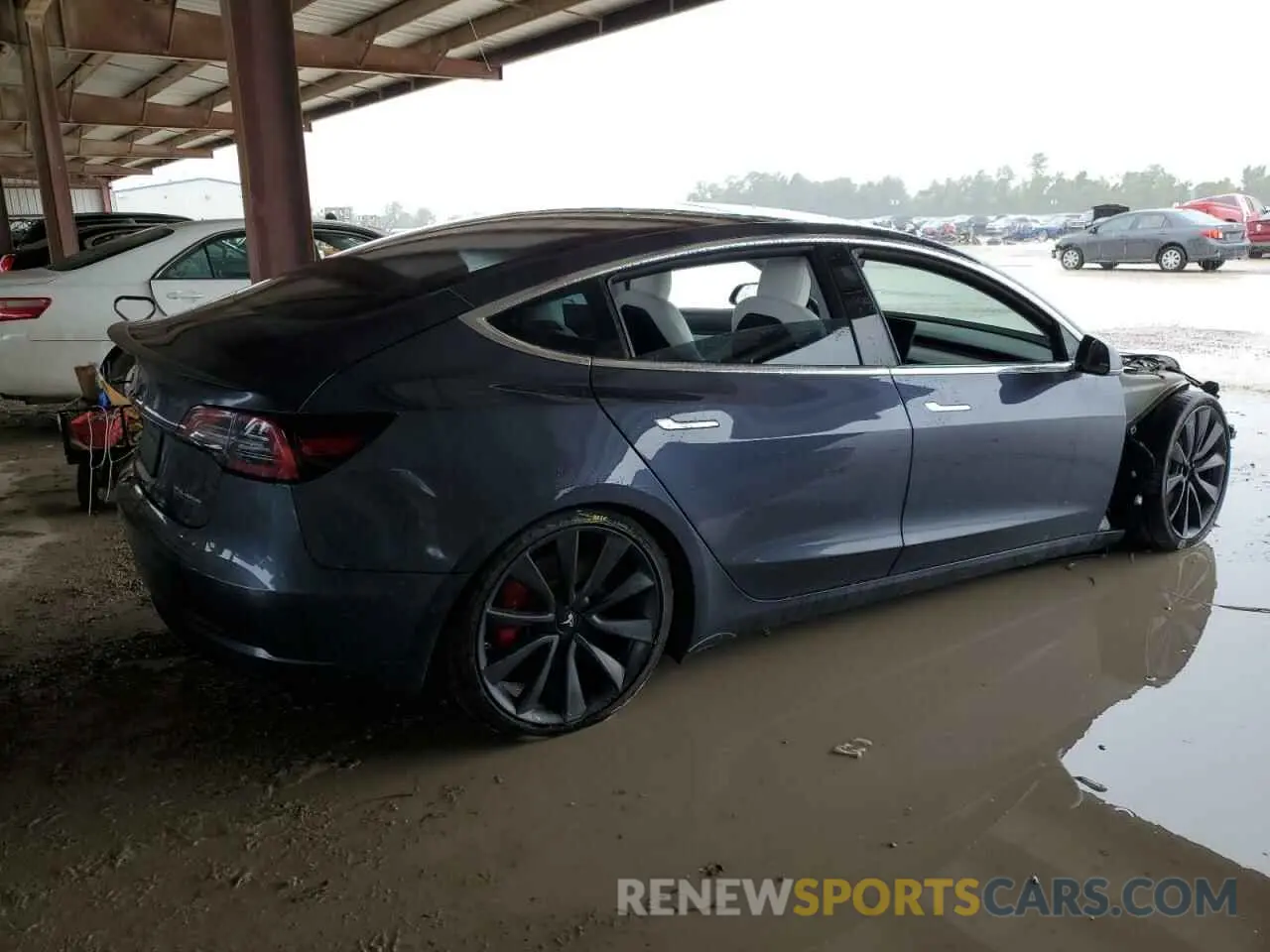 3 Фотография поврежденного автомобиля 5YJ3E1EC7LF714625 TESLA MODEL 3 2020