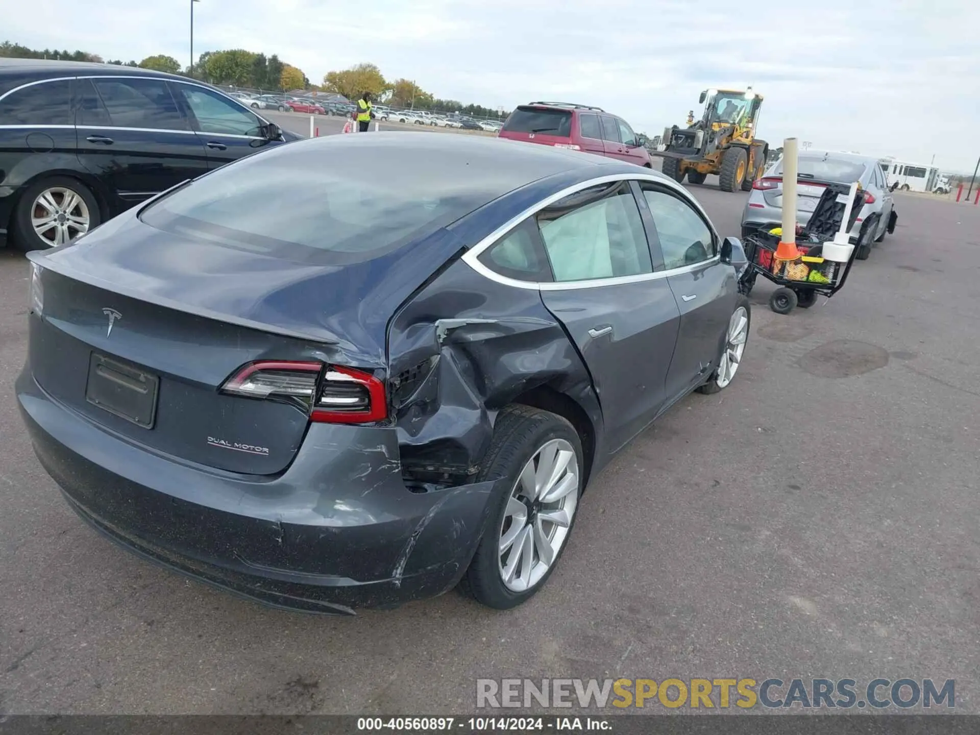 20 Фотография поврежденного автомобиля 5YJ3E1EC8LF602903 TESLA MODEL 3 2020