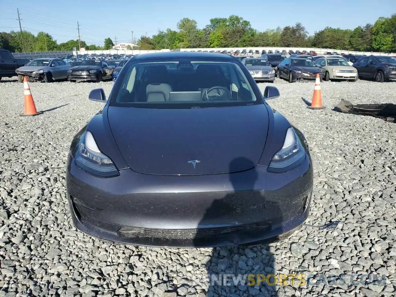 5 Photograph of a damaged car 5YJ3E1EC8LF623685 TESLA MODEL 3 2020