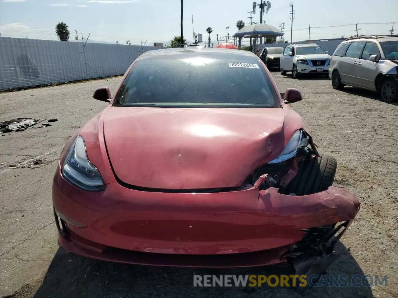 5 Photograph of a damaged car 5YJ3E1EC8LF641071 TESLA MODEL 3 2020