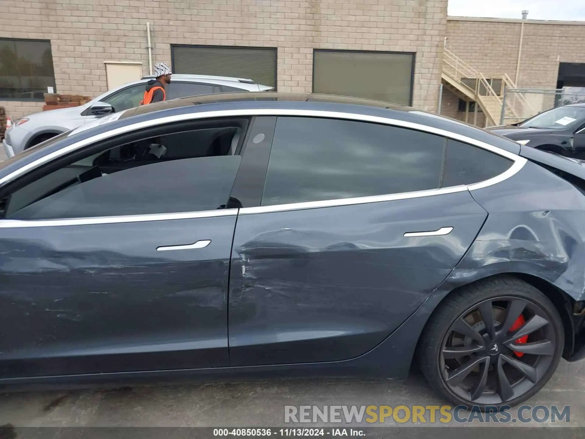 13 Photograph of a damaged car 5YJ3E1EC9LF641774 TESLA MODEL 3 2020