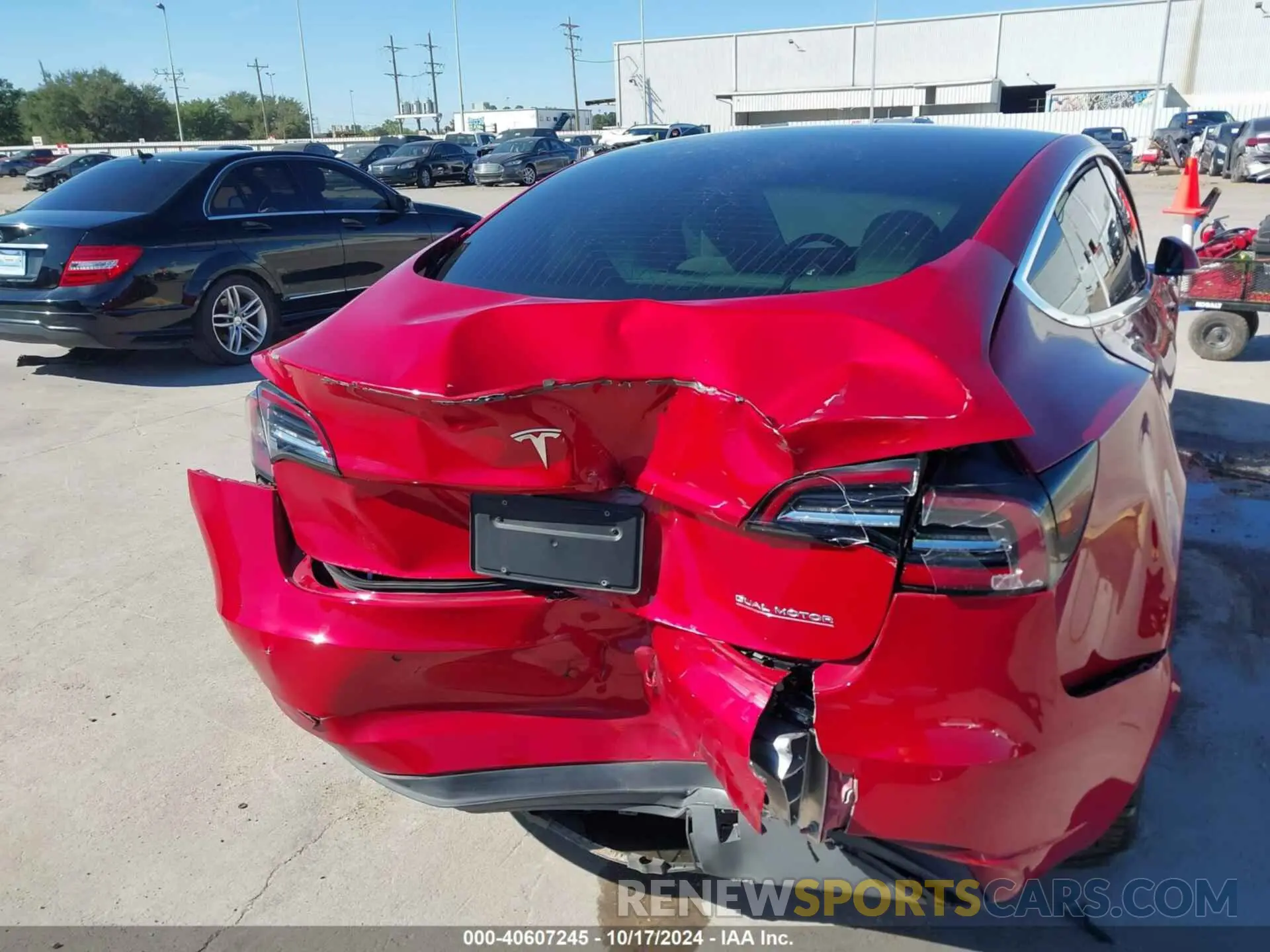 16 Photograph of a damaged car 5YJ3E1EC9LF784644 TESLA MODEL 3 2020