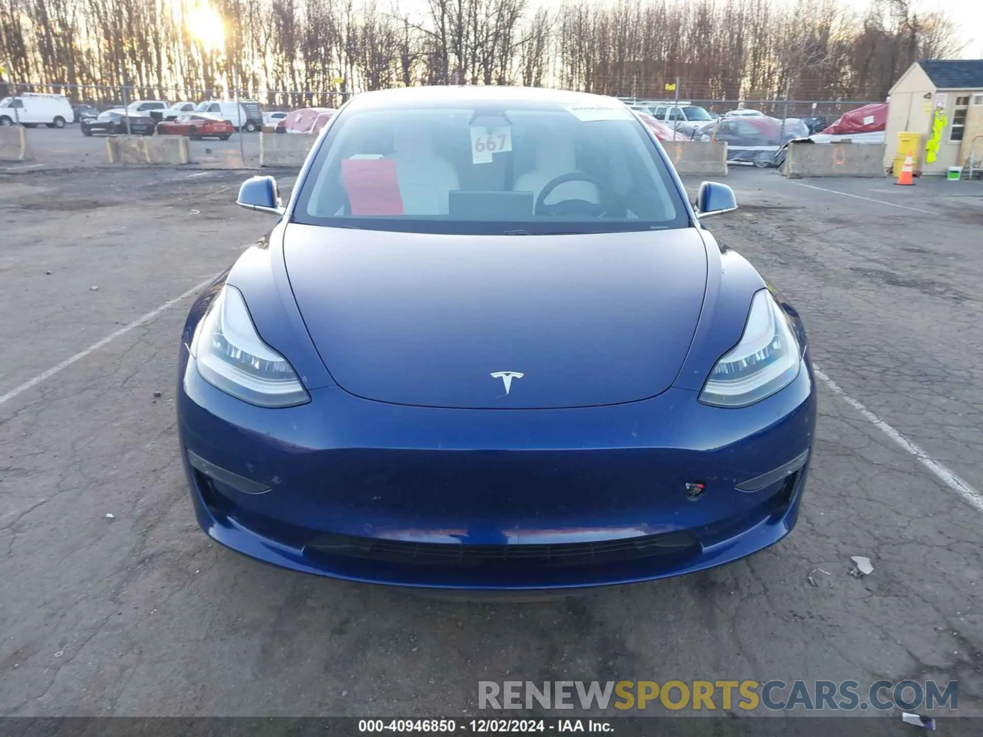 13 Photograph of a damaged car 5YJ3E1ECXLF603499 TESLA MODEL 3 2020