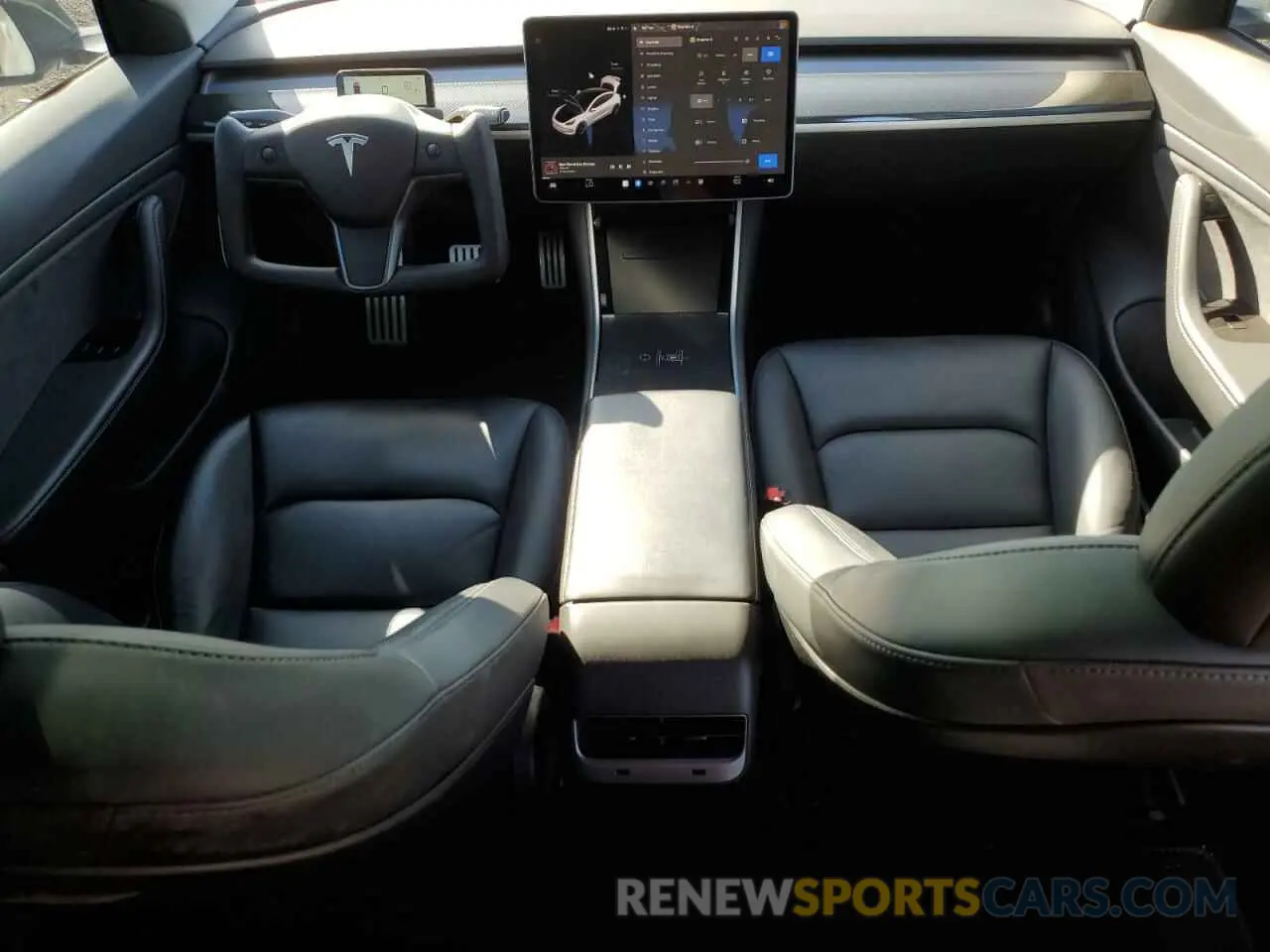 8 Фотография поврежденного автомобиля 5YJ3E1ECXLF647227 TESLA MODEL 3 2020