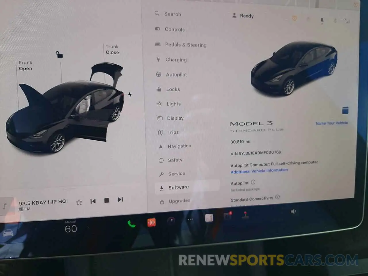 9 Photograph of a damaged car 5YJ3E1EA0MF000769 TESLA MODEL 3 2021
