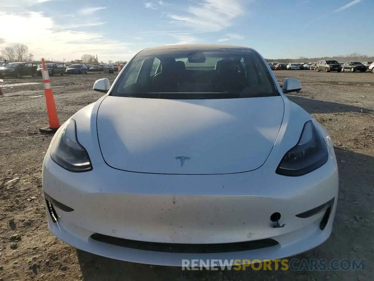 5 Photograph of a damaged car 5YJ3E1EA0MF002117 TESLA MODEL 3 2021