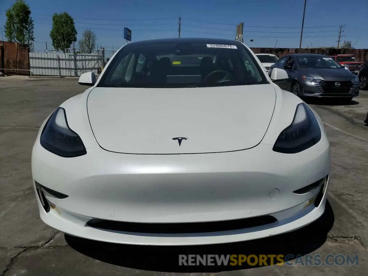 5 Photograph of a damaged car 5YJ3E1EA0MF006300 TESLA MODEL 3 2021