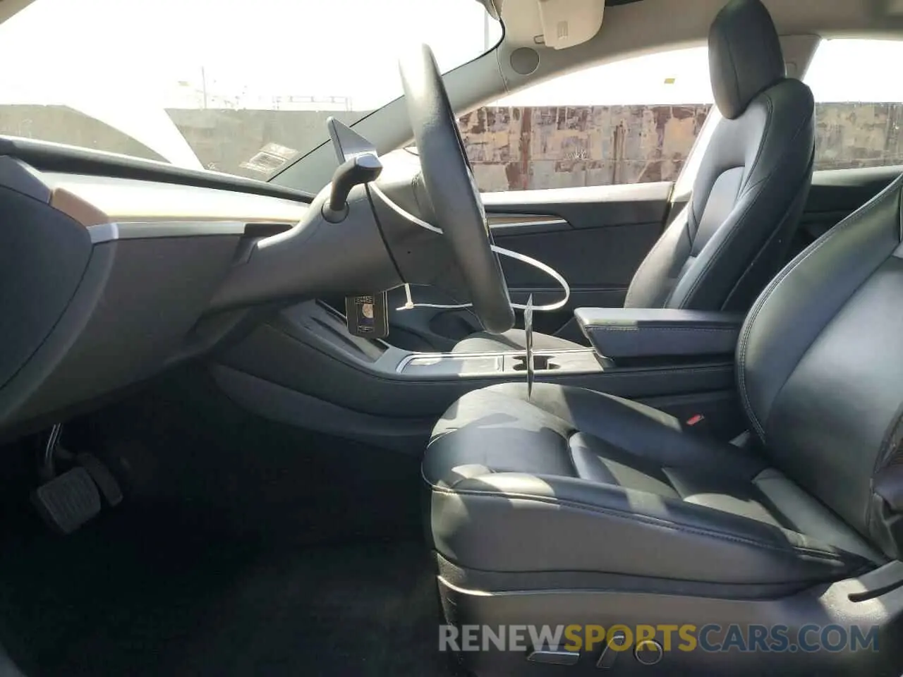 7 Photograph of a damaged car 5YJ3E1EA0MF006300 TESLA MODEL 3 2021