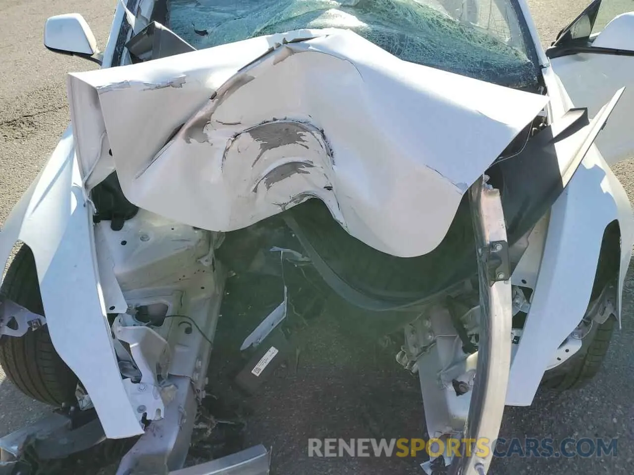 13 Photograph of a damaged car 5YJ3E1EA0MF026725 TESLA MODEL 3 2021