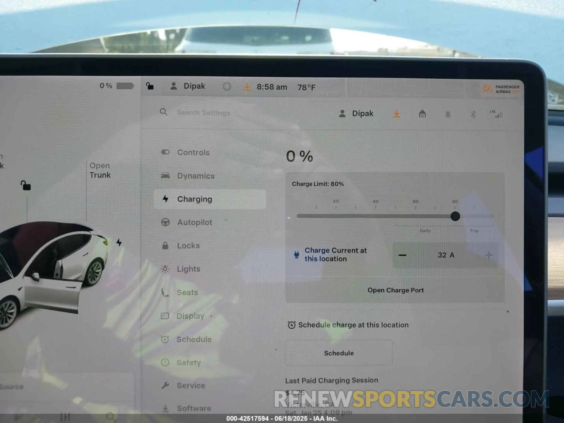 18 Photograph of a damaged car 5YJ3E1EA0MF076363 TESLA MODEL 3 2021