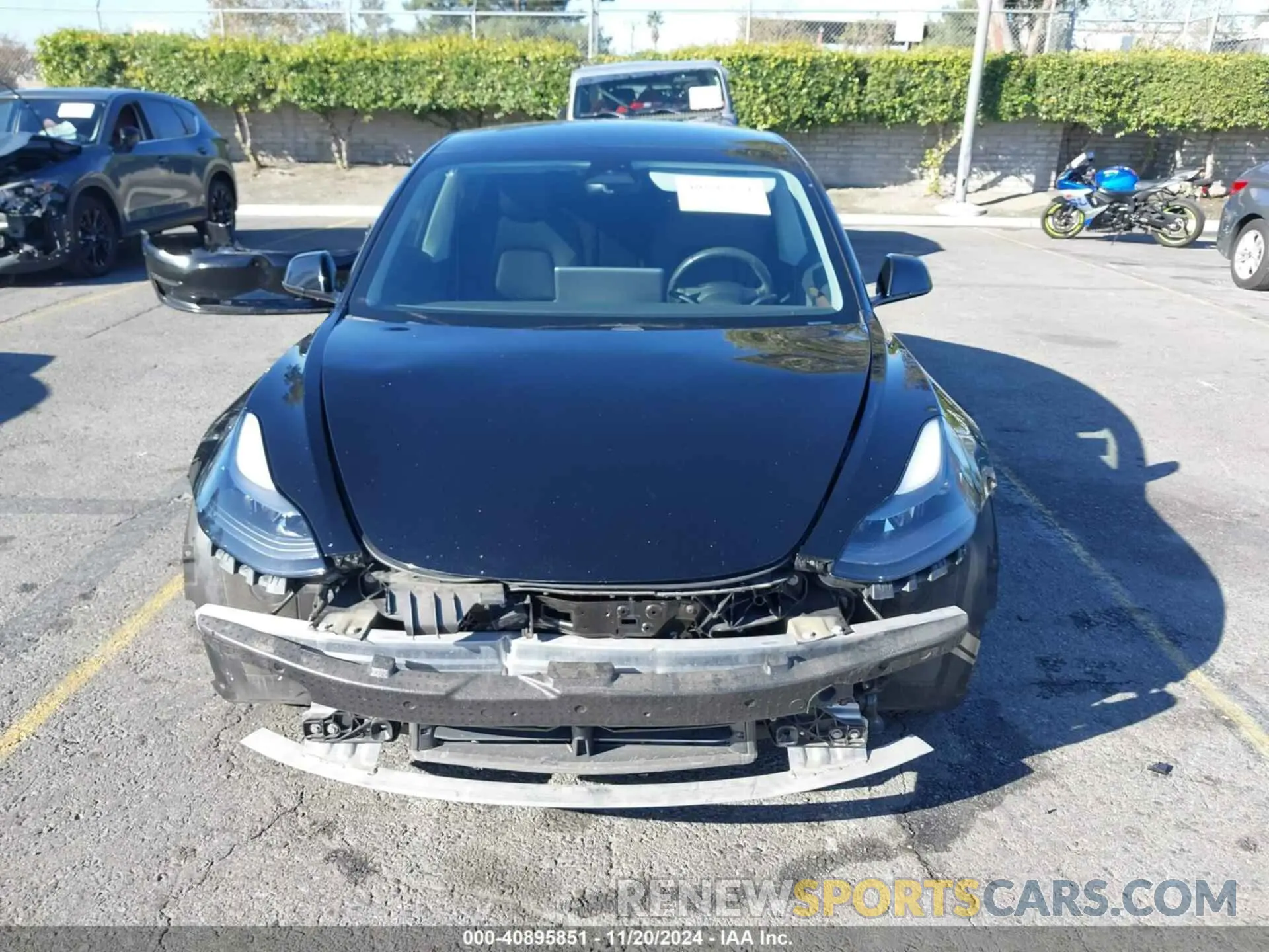 13 Photograph of a damaged car 5YJ3E1EA0MF079294 TESLA MODEL 3 2021