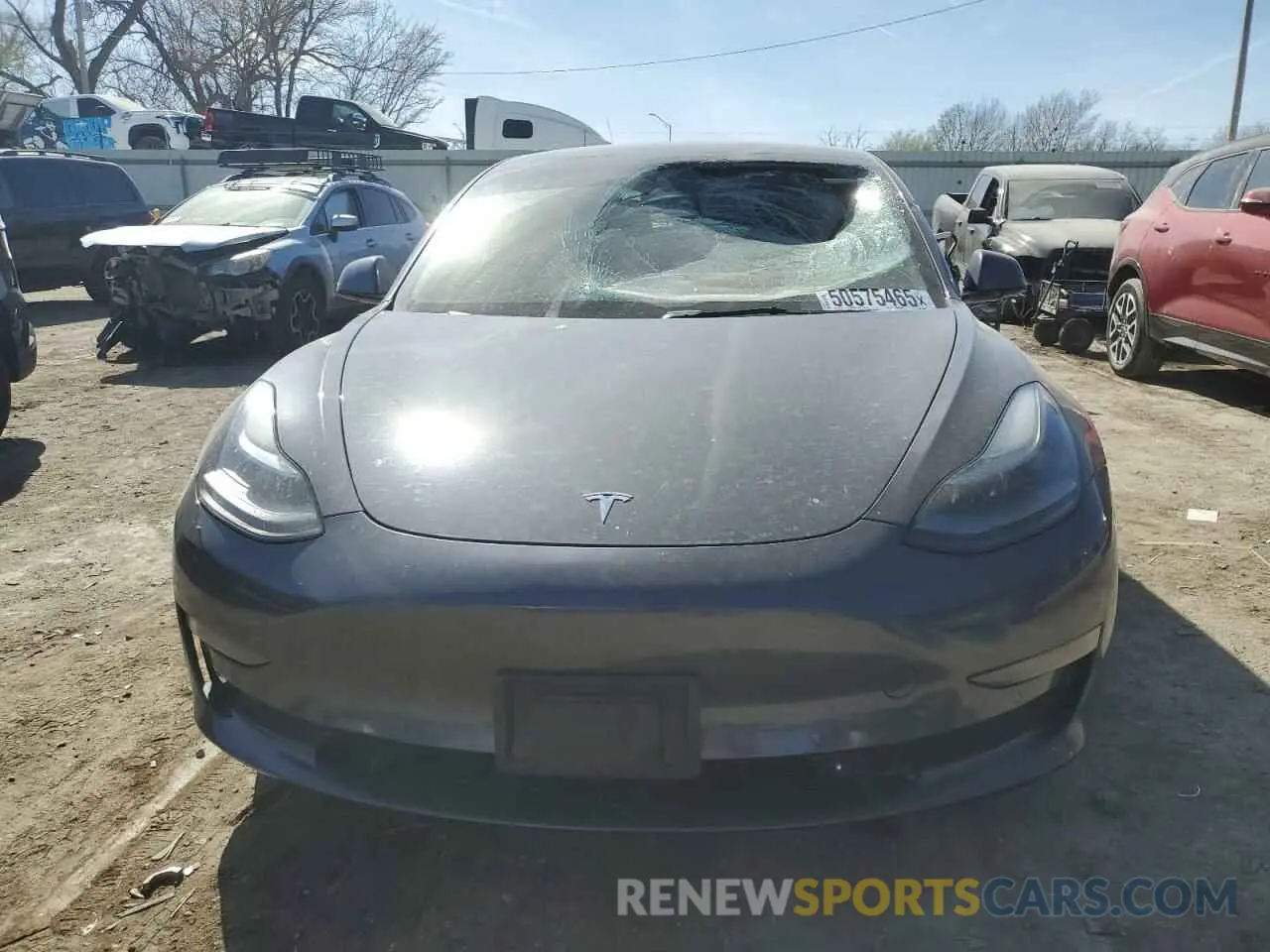 5 Photograph of a damaged car 5YJ3E1EA0MF089307 TESLA MODEL 3 2021