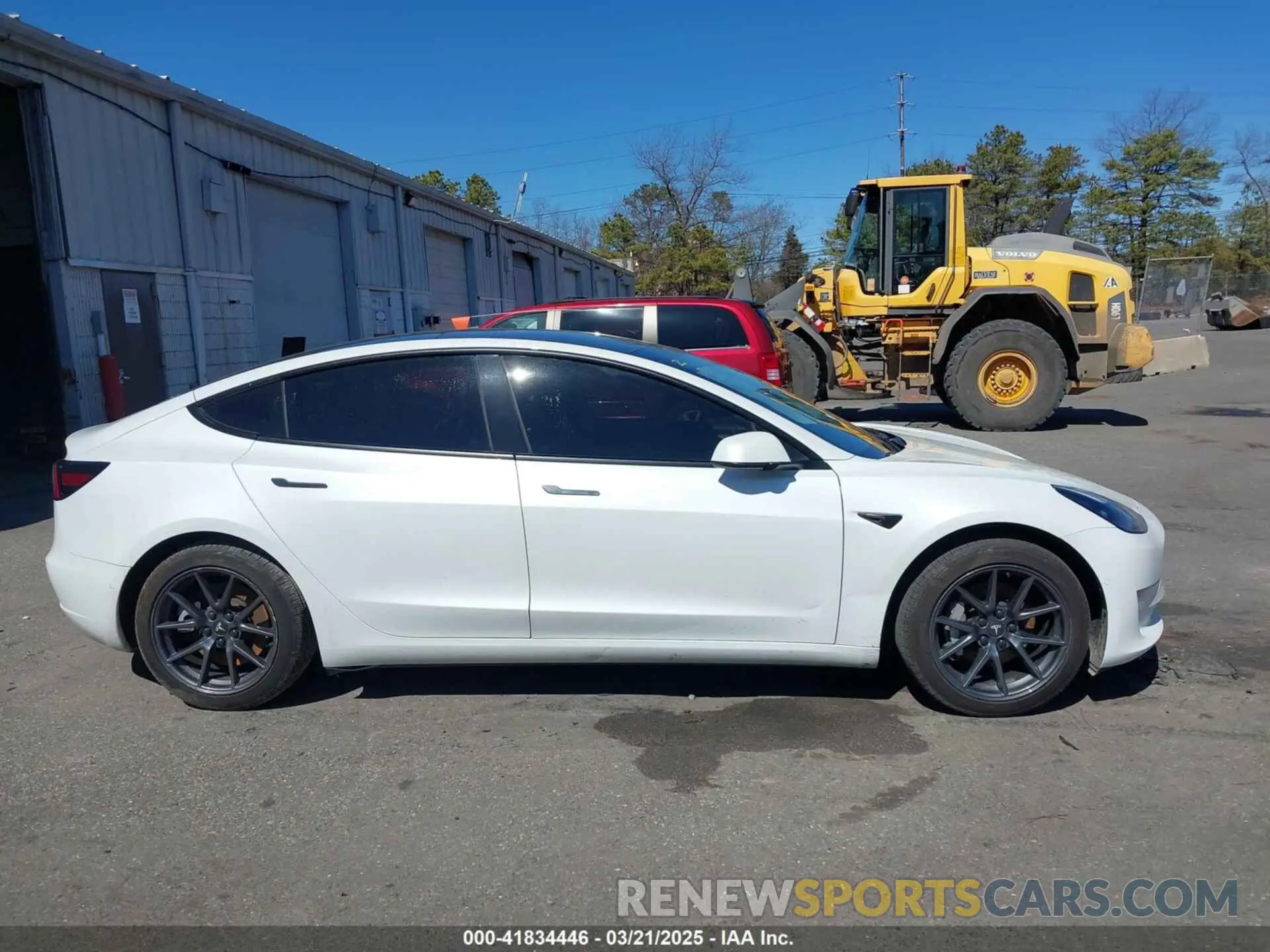 12 Фотография поврежденного автомобиля 5YJ3E1EA0MF097617 TESLA MODEL 3 2021