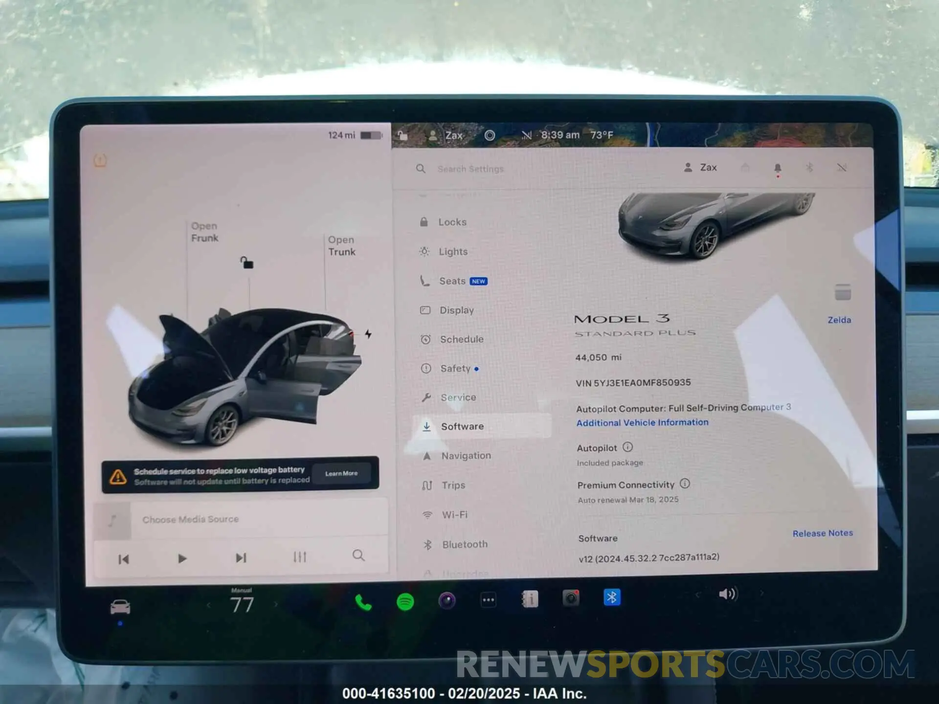 7 Photograph of a damaged car 5YJ3E1EA0MF850935 TESLA MODEL 3 2021