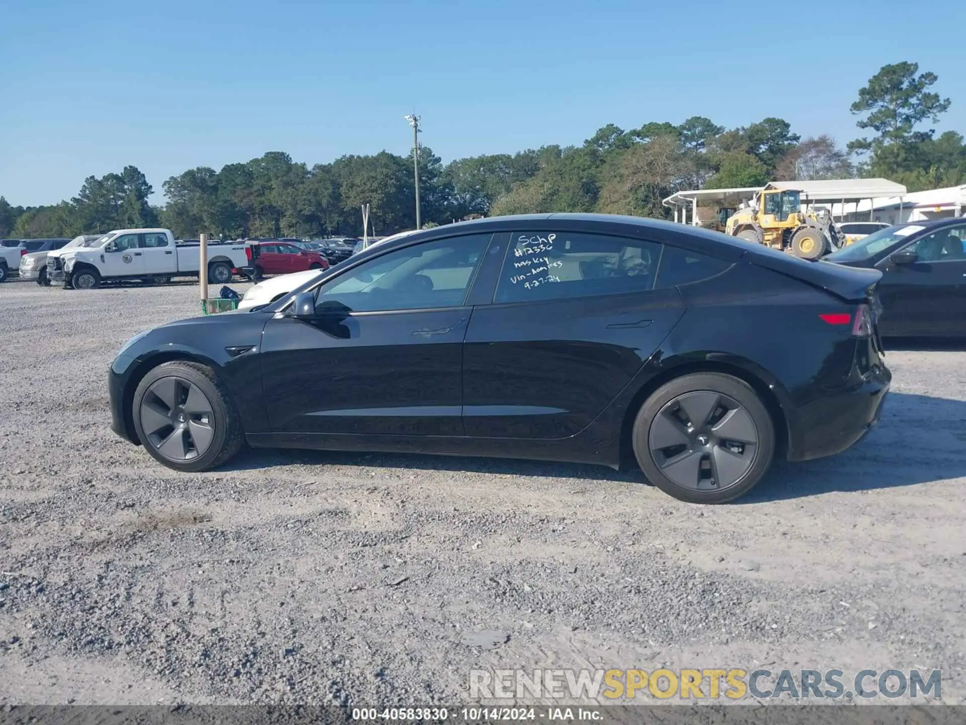 14 Photograph of a damaged car 5YJ3E1EA0MF853950 TESLA MODEL 3 2021