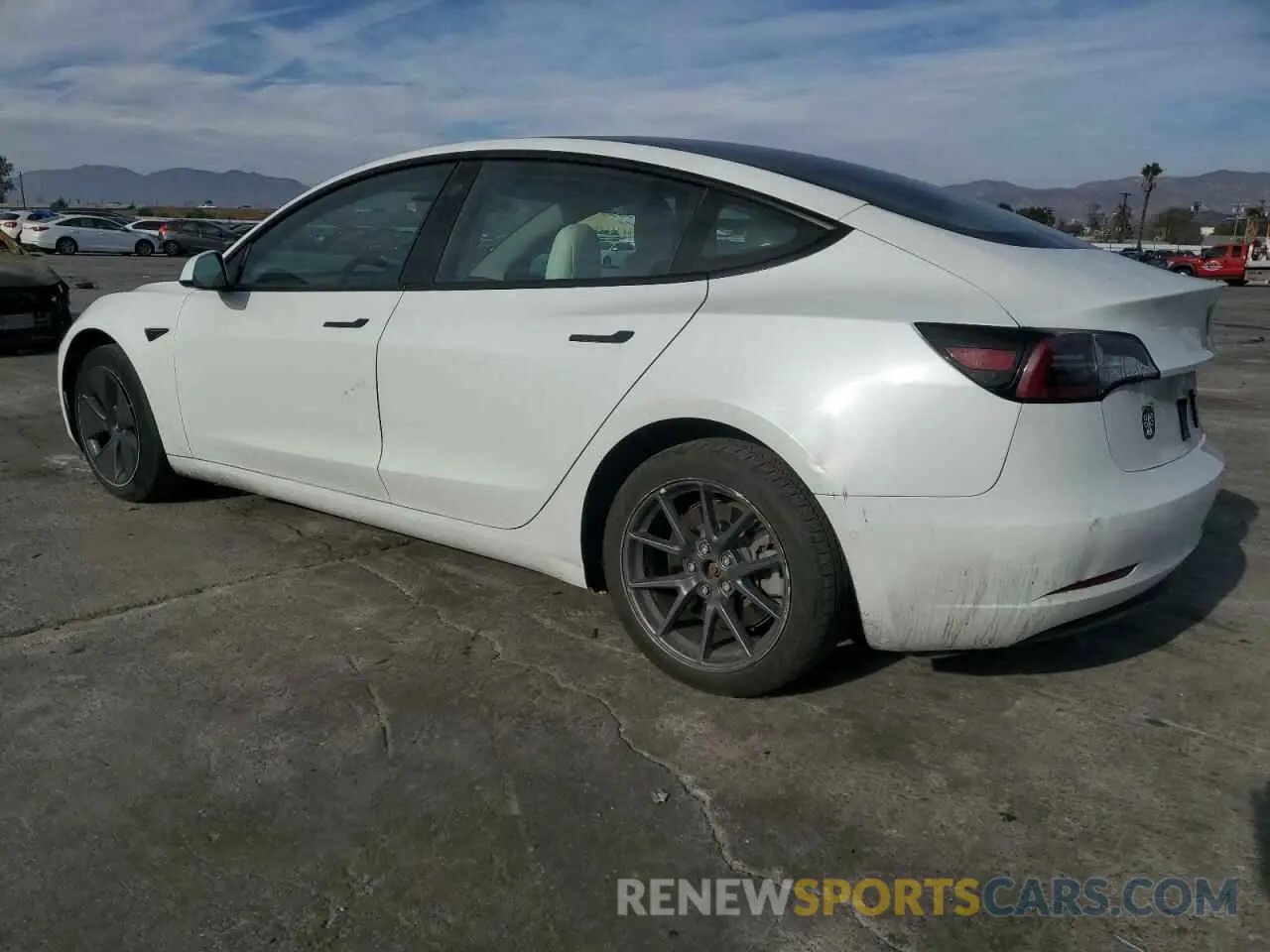 2 Фотография поврежденного автомобиля 5YJ3E1EA0MF858839 TESLA MODEL 3 2021