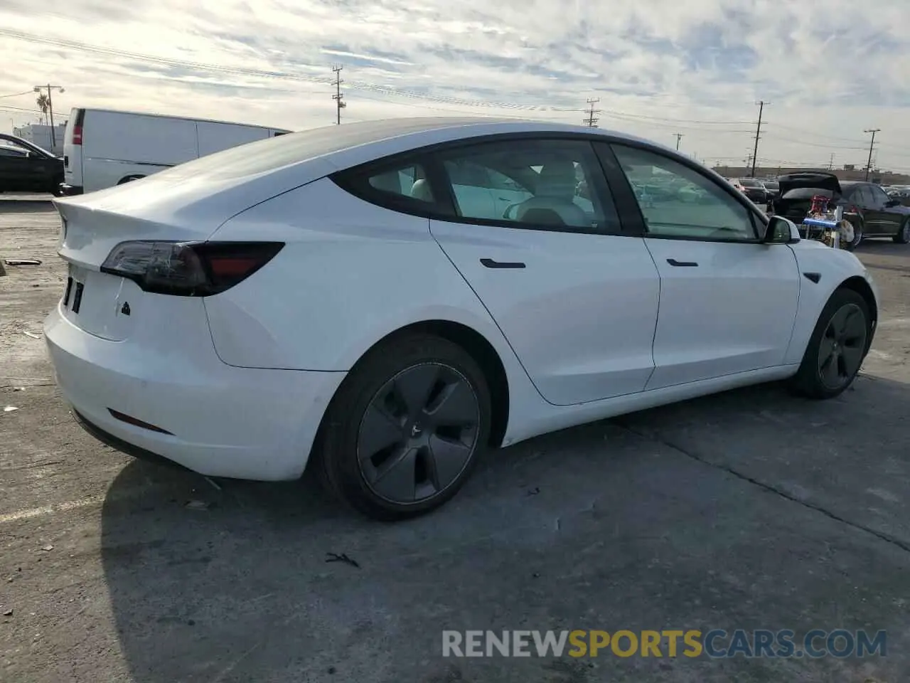 3 Фотография поврежденного автомобиля 5YJ3E1EA0MF858839 TESLA MODEL 3 2021