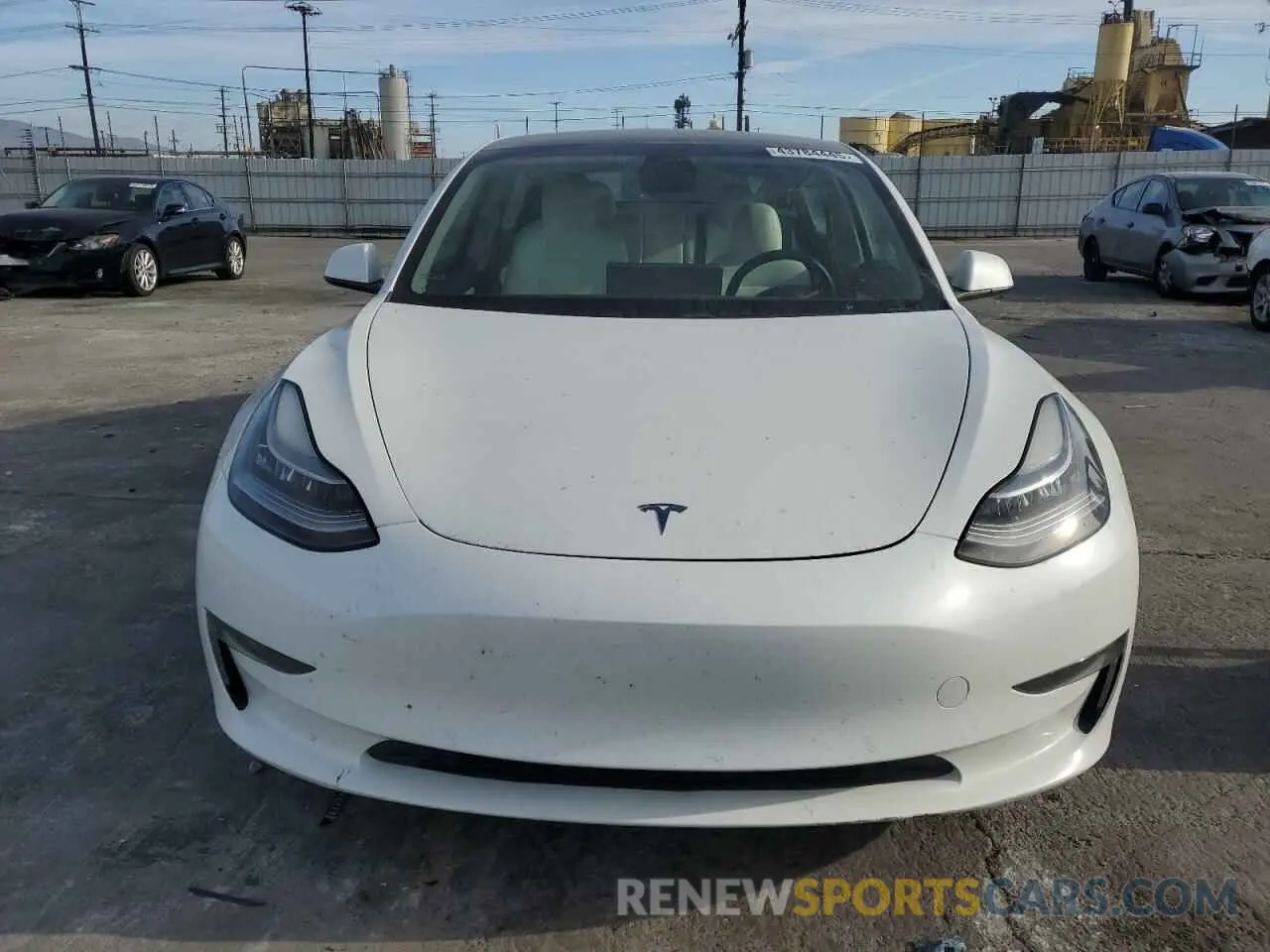 5 Фотография поврежденного автомобиля 5YJ3E1EA0MF858839 TESLA MODEL 3 2021