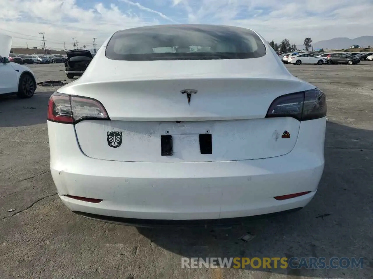 6 Фотография поврежденного автомобиля 5YJ3E1EA0MF858839 TESLA MODEL 3 2021