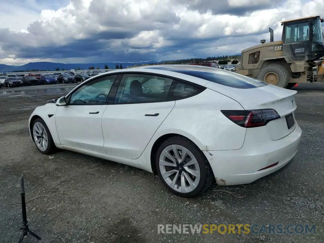 2 Фотография поврежденного автомобиля 5YJ3E1EA0MF861546 TESLA MODEL 3 2021