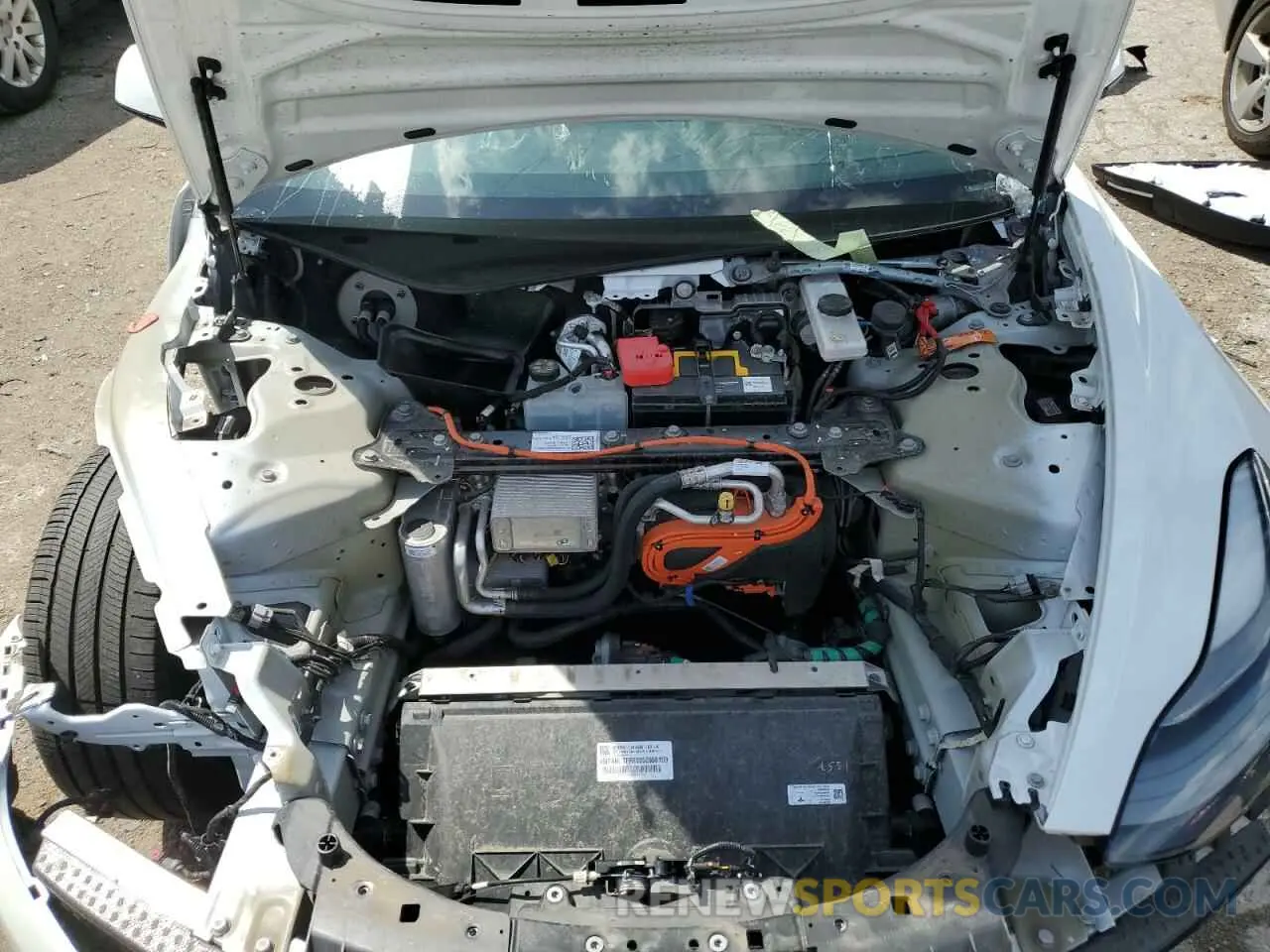 11 Photograph of a damaged car 5YJ3E1EA0MF871056 TESLA MODEL 3 2021