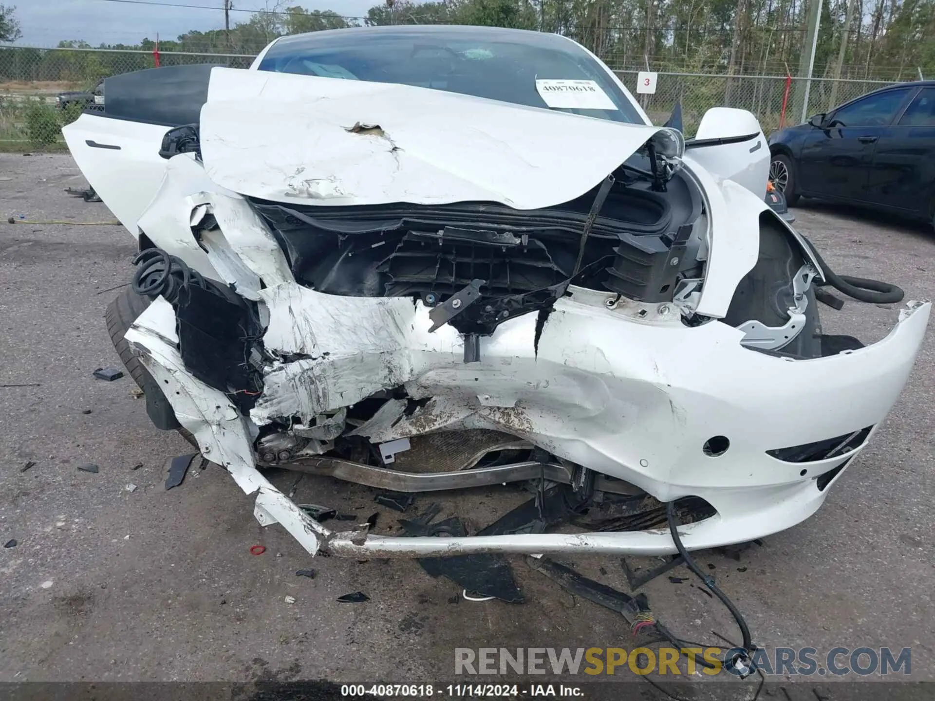 6 Photograph of a damaged car 5YJ3E1EA0MF907974 TESLA MODEL 3 2021